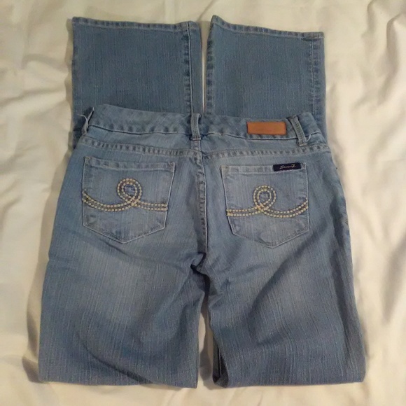 Seven7 women's size 28 boot cut jeans - Picture 2 of 4